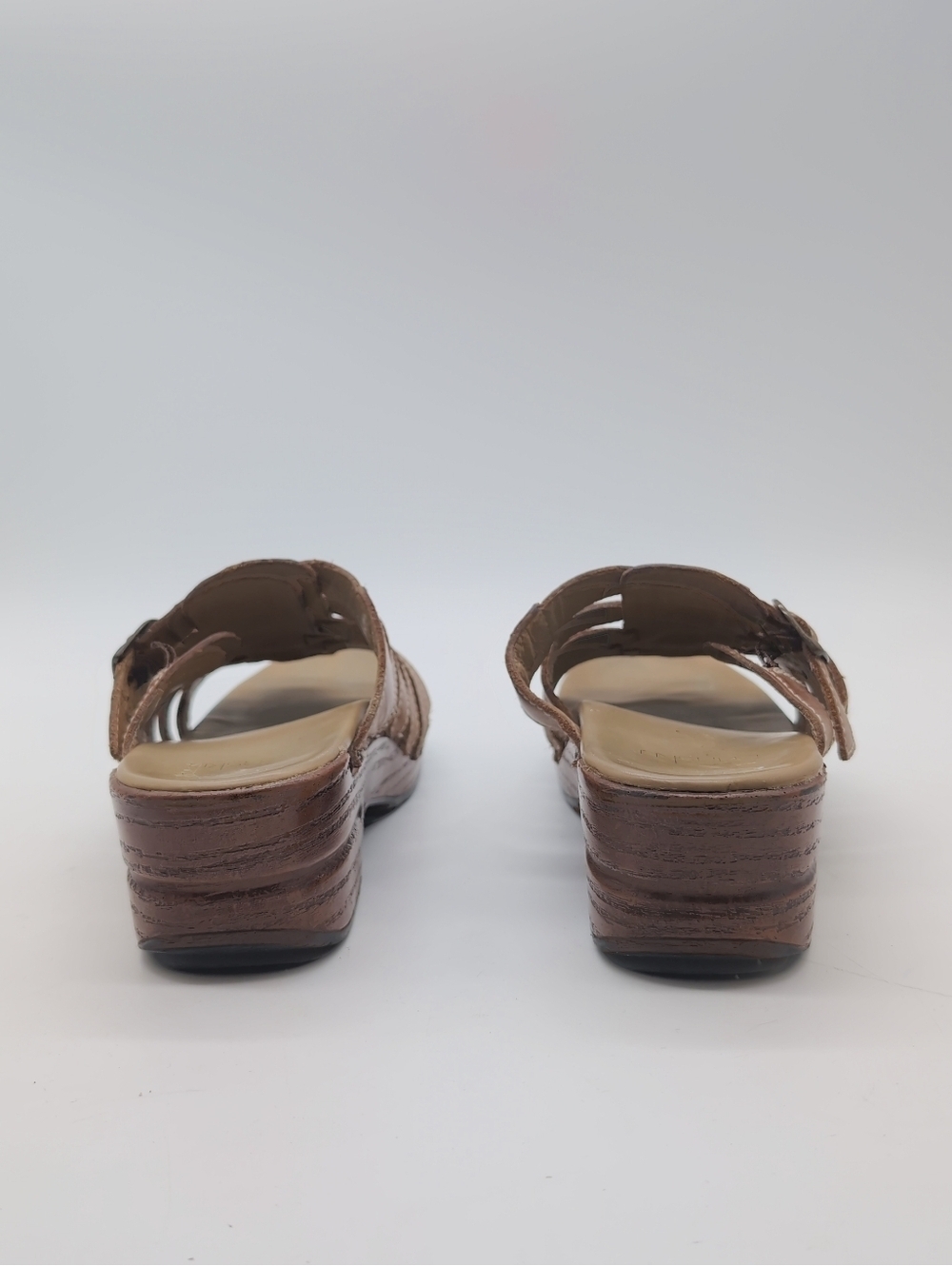 Dansko Sz 40 Leather Slide Sandals in Brown Women’s Mule - Picture 5 of 8